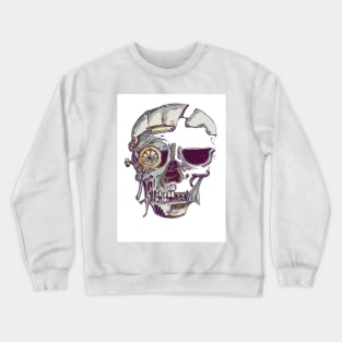 Steam punk skull Crewneck Sweatshirt